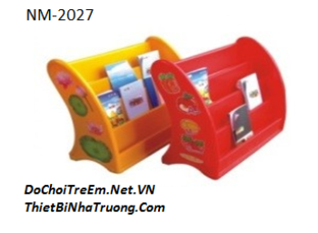 Giá sách cong ( Vàng - Đỏ)